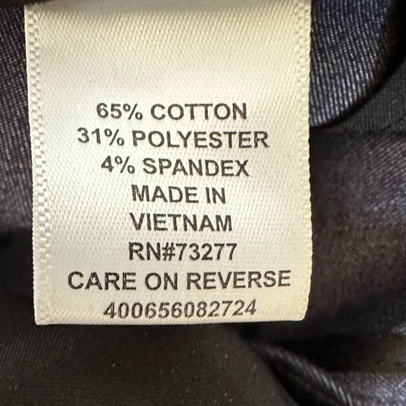 ⚡️5 for $25 item! Sleek navy blue slacks by Elle in size 10 - Picture 4 of 5